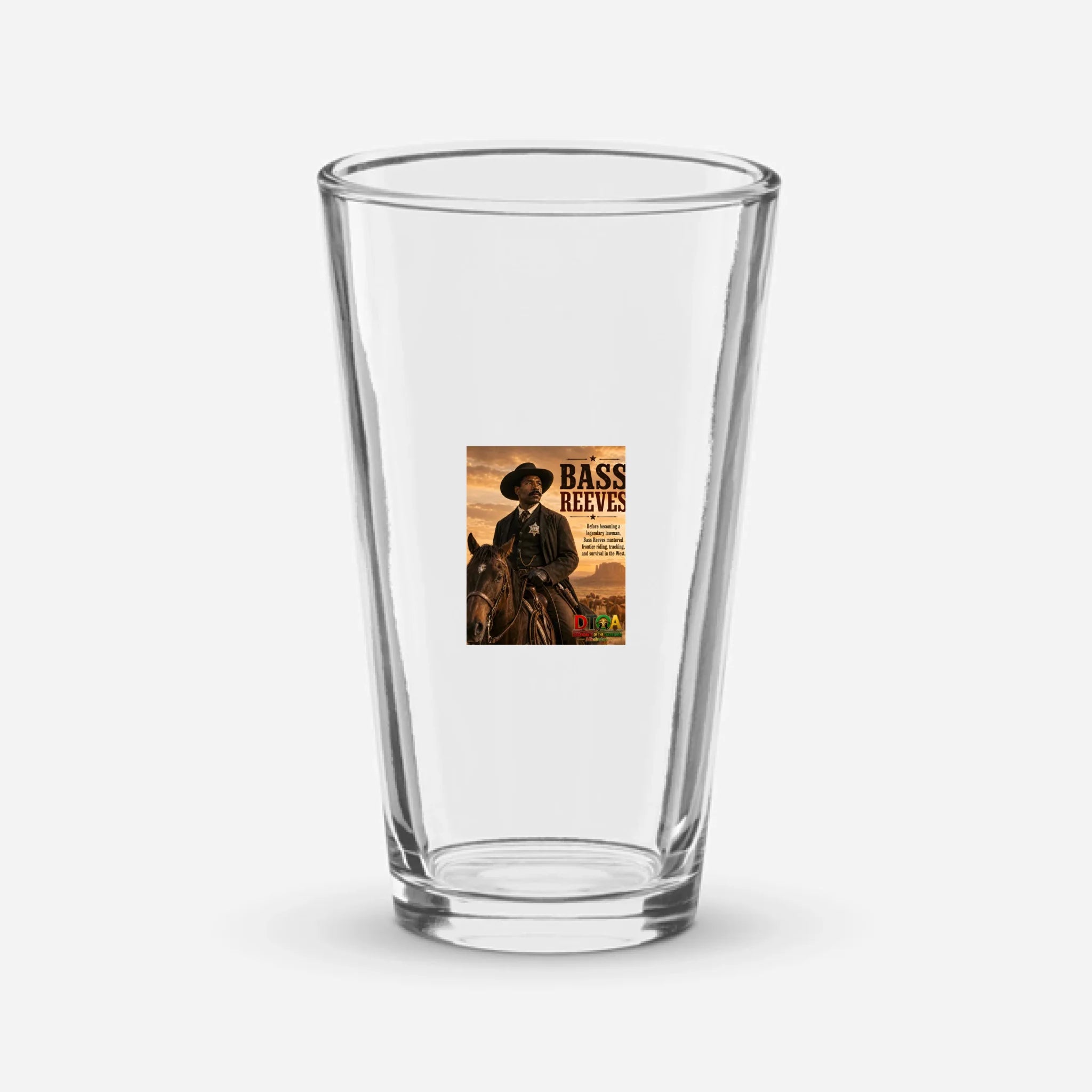Black History Design Pint Glass — Choose Your Design
