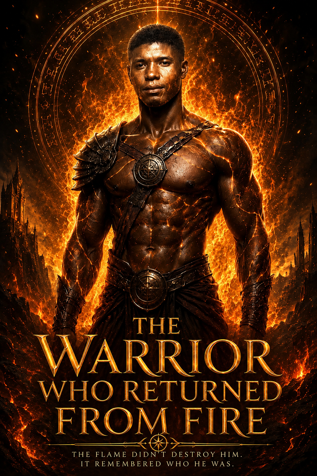 The Warrior Who Returned from Fire — original DTOA book cover