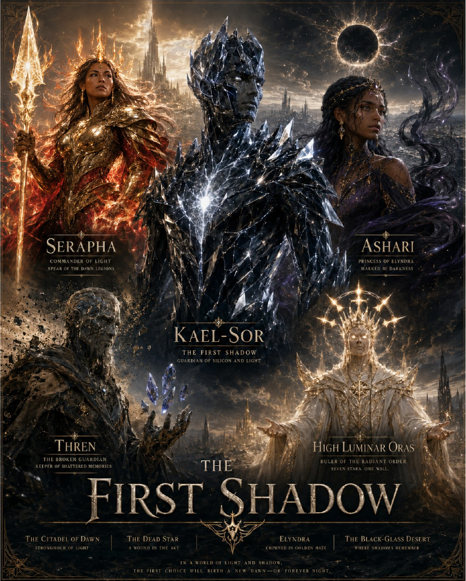 The First Shadow — Book One of The 144,000 Guardians, cover