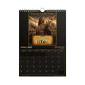Queens of Alkebulan 2027 wall calendar Black & Gold Edition — front cover