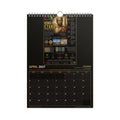 Kings of Alkebulan 2027 wall calendar Black & Gold Edition — front cover